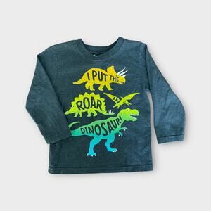 Garanimals - Long Sleeve Dinosaur Graphic Tee